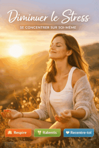methode anti stress, guide contre le stress, image de femme qui est cool